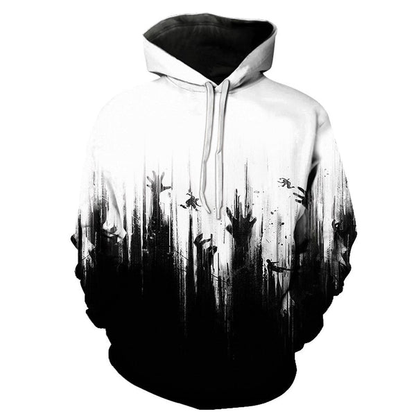 3D Print Wound Horror Blood Hoodies Sweatshirts Women Men I'M FINE Letter Hoodie Jumper Tracksuit Pullover Cosplay Women Tops | Vimost Shop.