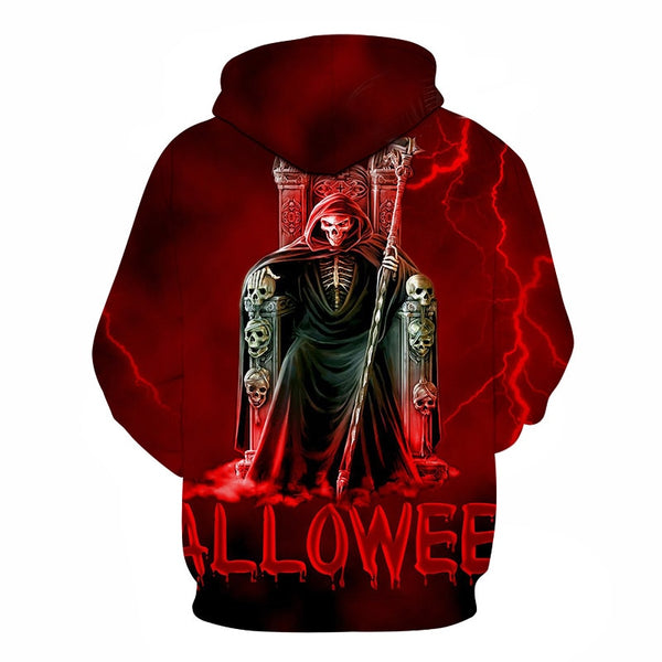 3D Print Wound Horror Blood Hoodies Sweatshirts Women Men I'M FINE Letter Hoodie Jumper Tracksuit Pullover Cosplay Women Tops | Vimost Shop.