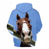 Horse Win Instant Success 3D Print Hoodies Interesting implication Animal Design Men Women Streetwear Pullover Casual Sweatshirt | Vimost Shop.
