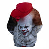 Horror Movie IT Clown 3D Print Hoodie Funny Pullover joker sweatshirt Hip Hop Sudadera hombre coat winter jacket men harajuku | Vimost Shop.