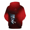 Horror Movie IT Clown 3D Print Hoodie Funny Pullover joker sweatshirt Hip Hop Sudadera hombre coat winter jacket men harajuku | Vimost Shop.