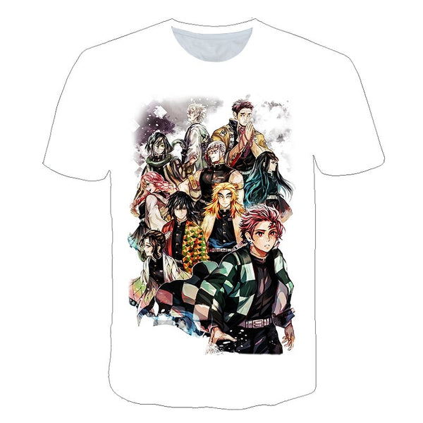 0 Ghost Blade 3D T-Shirt Men funny t shirts Fashion Hip Hop Women Demon Slayer Summer child Print Streetwear T-Shirt tops | Vimost Shop.