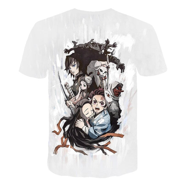 0 Ghost Blade 3D T-Shirt Men funny t shirts Fashion Hip Hop Women Demon Slayer Summer child Print Streetwear T-Shirt tops | Vimost Shop.