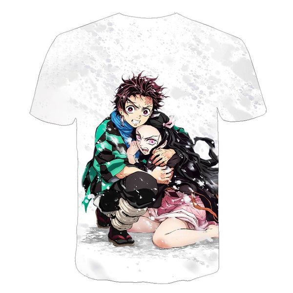 0 Ghost Blade 3D T-Shirt Men funny t shirts Fashion Hip Hop Women Demon Slayer Summer child Print Streetwear T-Shirt tops | Vimost Shop.