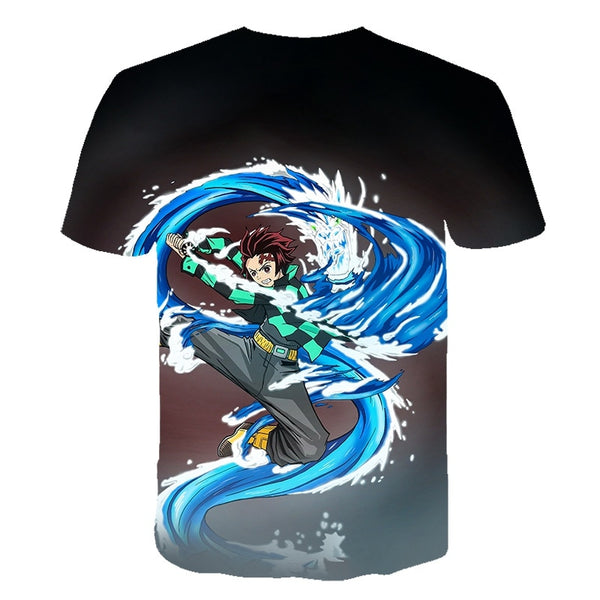 0 Ghost Blade 3D T-Shirt Men funny t shirts Fashion Hip Hop Women Demon Slayer Summer child Print Streetwear T-Shirt tops | Vimost Shop.
