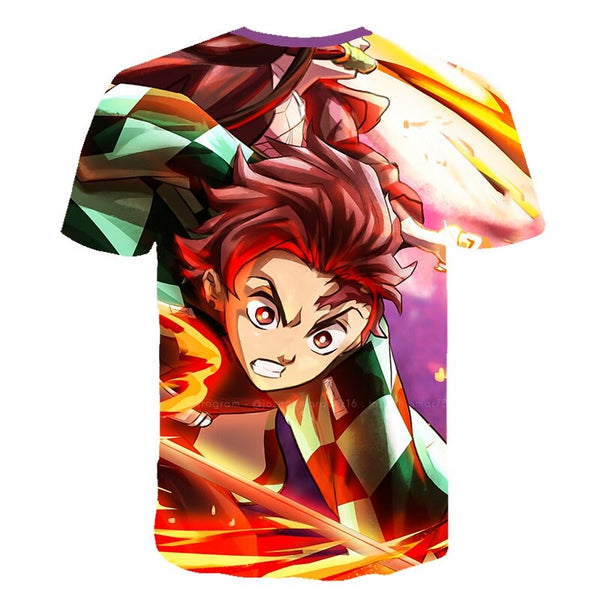 0 Ghost Blade 3D T-Shirt Men funny t shirts Fashion Hip Hop Women Demon Slayer Summer child Print Streetwear T-Shirt tops | Vimost Shop.