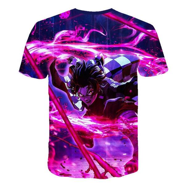 0 Ghost Blade 3D T-Shirt Men funny t shirts Fashion Hip Hop Women Demon Slayer Summer child Print Streetwear T-Shirt tops | Vimost Shop.