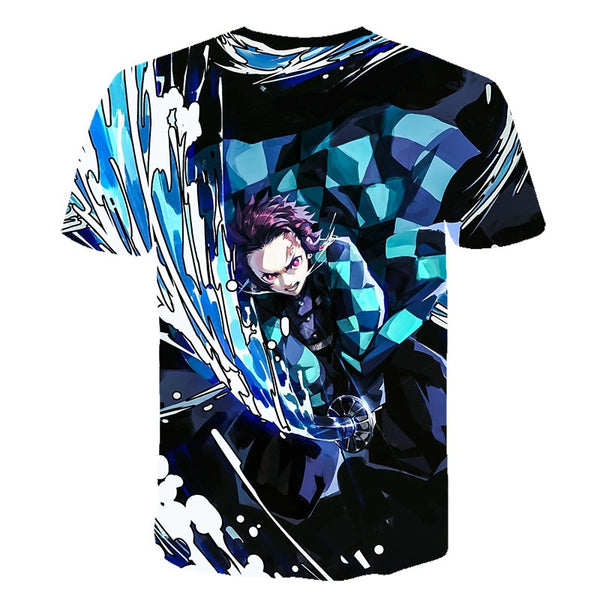 0 Ghost Blade 3D T-Shirt Men funny t shirts Fashion Hip Hop Women Demon Slayer Summer child Print Streetwear T-Shirt tops | Vimost Shop.