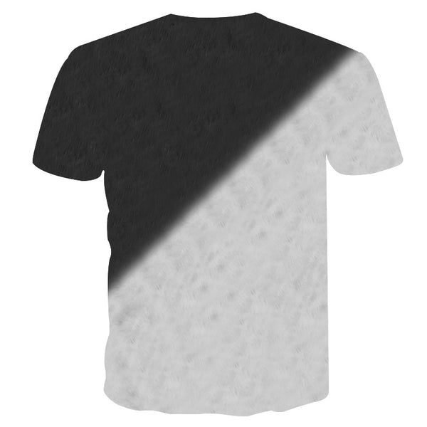 Night cat lady T-shirt women's short sleeves top 3d harajuku Tees top plus size animal T-shirt t shirt women | Vimost Shop.