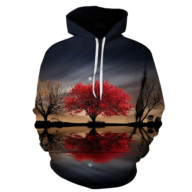 Weeds Sweatshirt Men / Women 3d Hoodies Print green leaves color pattern Slim Unisex Slim Stylish Hooded | Vimost Shop.