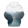 Weeds Sweatshirt Men / Women 3d Hoodies Print green leaves color pattern Slim Unisex Slim Stylish Hooded | Vimost Shop.