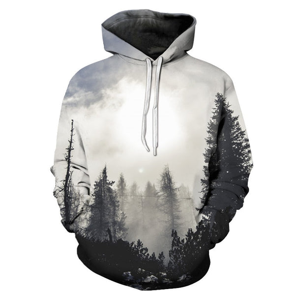 Weeds Sweatshirt Men / Women 3d Hoodies Print green leaves color pattern Slim Unisex Slim Stylish Hooded | Vimost Shop.