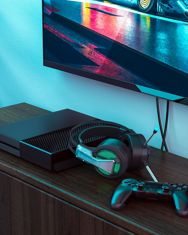 Gaming Headset with Microphone 7.1 Surround Sound Noise Isolating Game Wired Headphones Gamer for PC for PS4 | Vimost Shop.