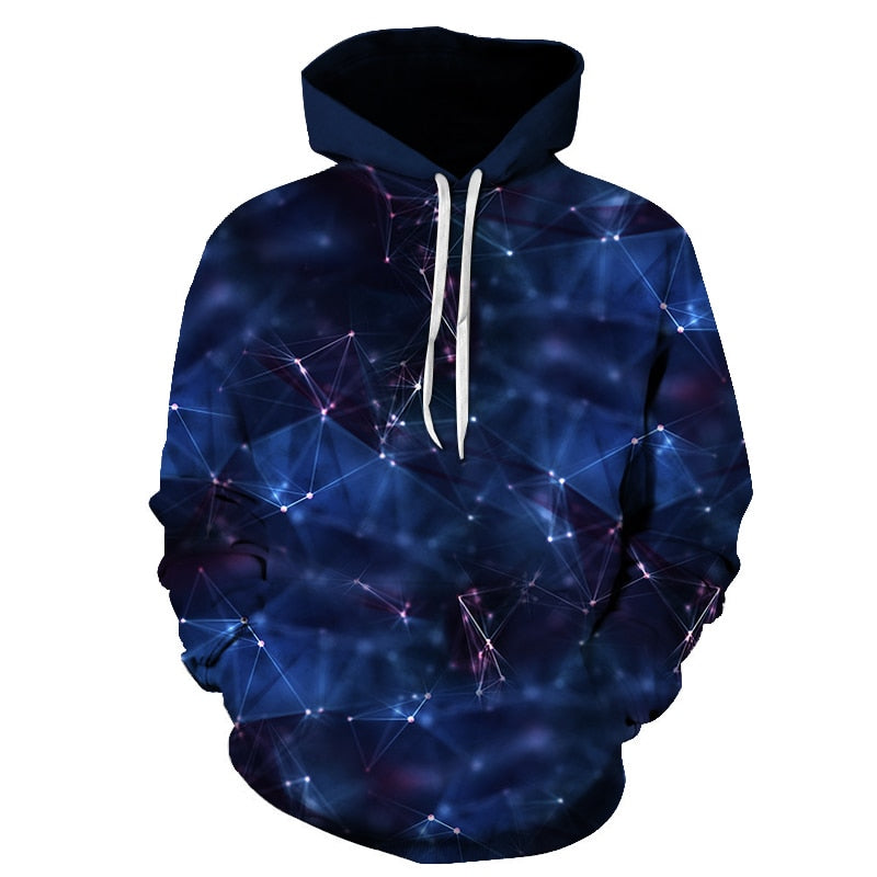 Milky Way series Men/Women 3D Sweatshirts Print Milk Space Galaxy Hooded Hoodies Unisex Tops Harajuku Pullover Pocket | Vimost Shop.