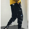 Streetwear Hip Hop Joggers Men Korean Style Harem Pants Men Casual Cargo Pants Fashion Black Men Trousers | Vimost Shop.