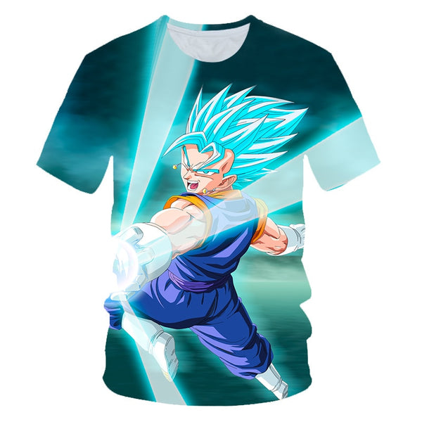 New Arrival Cool Goku Dragon Ball Z 3d T Shirt Summer Fashionable Short Sleeve Tee Tops Men Anime DBZ Harajuku T-Shirts Kid | Vimost Shop.
