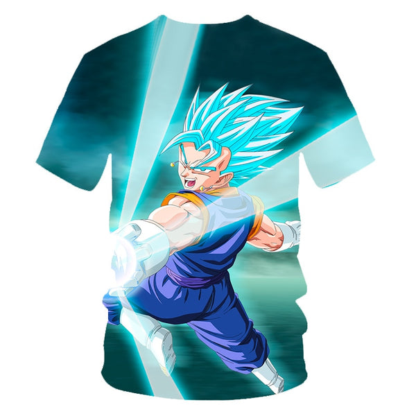 New Arrival Cool Goku Dragon Ball Z 3d T Shirt Summer Fashionable Short Sleeve Tee Tops Men Anime DBZ Harajuku T-Shirts Kid | Vimost Shop.