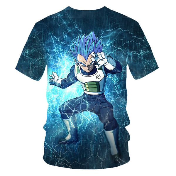 New Arrival Cool Goku Dragon Ball Z 3d T Shirt Summer Fashionable Short Sleeve Tee Tops Men Anime DBZ Harajuku T-Shirts Kid | Vimost Shop.
