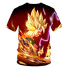 New Arrival Cool Goku Dragon Ball Z 3d T Shirt Summer Fashionable Short Sleeve Tee Tops Men Anime DBZ Harajuku T-Shirts Kid | Vimost Shop.