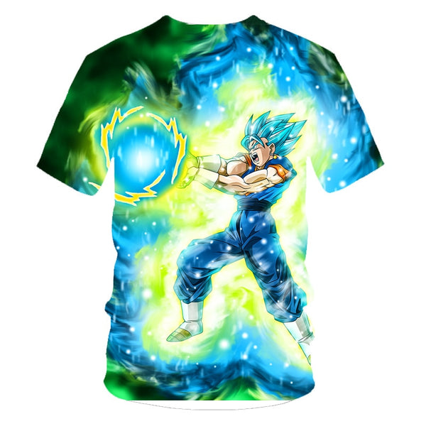 New Arrival Cool Goku Dragon Ball Z 3d T Shirt Summer Fashionable Short Sleeve Tee Tops Men Anime DBZ Harajuku T-Shirts Kid | Vimost Shop.