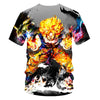 New Arrival Cool Goku Dragon Ball Z 3d T Shirt Summer Fashionable Short Sleeve Tee Tops Men Anime DBZ Harajuku T-Shirts Kid | Vimost Shop.