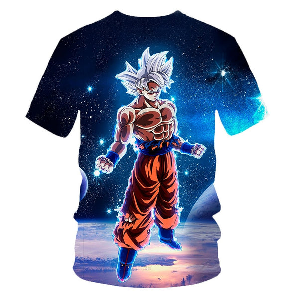 New Arrival Cool Goku Dragon Ball Z 3d T Shirt Summer Fashionable Short Sleeve Tee Tops Men Anime DBZ Harajuku T-Shirts Kid | Vimost Shop.