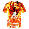 New Arrival Cool Goku Dragon Ball Z 3d T Shirt Summer Fashionable Short Sleeve Tee Tops Men Anime DBZ Harajuku T-Shirts Kid | Vimost Shop.