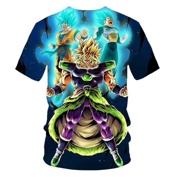 New Arrival Cool Goku Dragon Ball Z 3d T Shirt Summer Fashionable Short Sleeve Tee Tops Men Anime DBZ Harajuku T-Shirts Kid | Vimost Shop.
