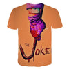 Hot Sale Clown T Shirt Men/women Joker Face 3D Printed Terror Fashion T-shirts Cool Character joker Harajuku Clothing | Vimost Shop.