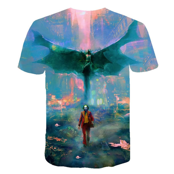 Hot Sale Clown T Shirt Men/women Joker Face 3D Printed Terror Fashion T-shirts Cool Character joker Harajuku Clothing | Vimost Shop.