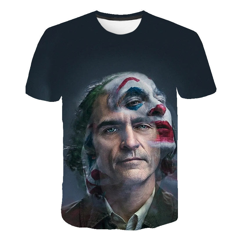 Hot Sale Clown T Shirt Men/women Joker Face 3D Printed Terror Fashion T-shirts Cool Character joker Harajuku Clothing | Vimost Shop.
