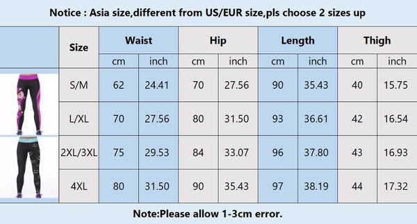 Women's 3D Cartoon Cat Digital Printed Sports Yoga Gym Pants | Vimost Shop.