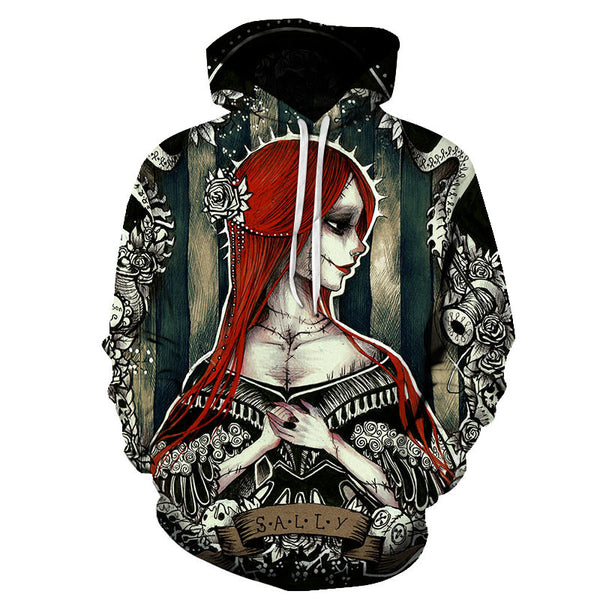 Men Women shirt/Hoodies/Tees Outerwear Halloween Gift Nightmare Before Christmas Jack 3D Print Female/male Hoody Sweatshirt | Vimost Shop.