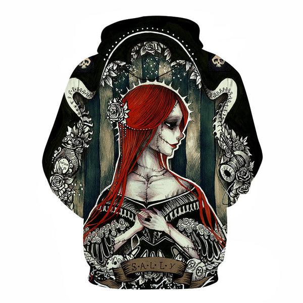 Men Women shirt/Hoodies/Tees Outerwear Halloween Gift Nightmare Before Christmas Jack 3D Print Female/male Hoody Sweatshirt | Vimost Shop.