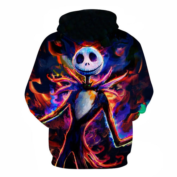 Men Women shirt/Hoodies/Tees Outerwear Halloween Gift Nightmare Before Christmas Jack 3D Print Female/male Hoody Sweatshirt | Vimost Shop.