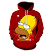 The Simpsons hoodies men women sweatshirts printed 3d hooded pullover hooded casual streetwear | Vimost Shop.