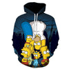 The Simpsons hoodies men women sweatshirts printed 3d hooded pullover hooded casual streetwear | Vimost Shop.