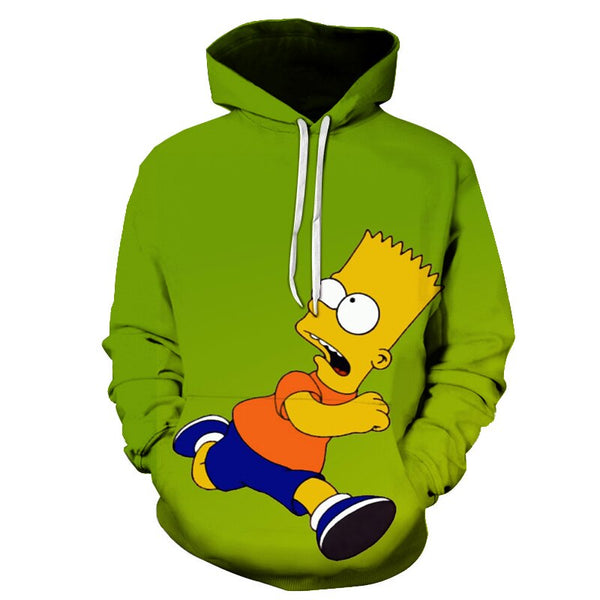 The Simpsons hoodies men women sweatshirts printed 3d hooded pullover hooded casual streetwear | Vimost Shop.