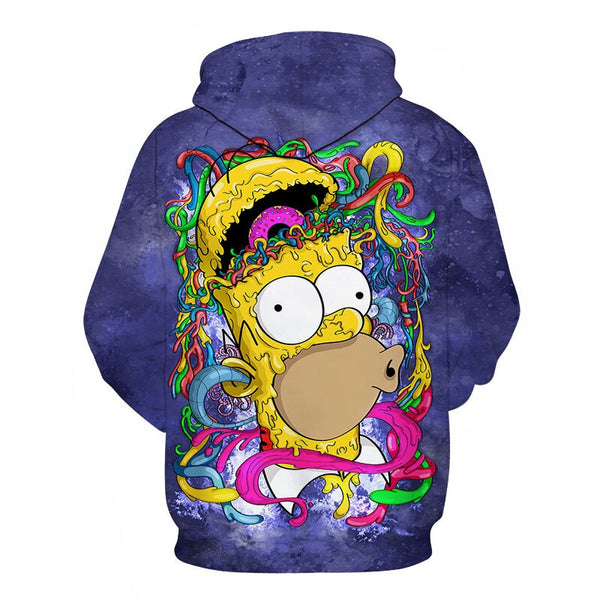 The Simpsons hoodies men women sweatshirts printed 3d hooded pullover hooded casual streetwear | Vimost Shop.