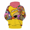 The Simpsons hoodies men women sweatshirts printed 3d hooded pullover hooded casual streetwear | Vimost Shop.
