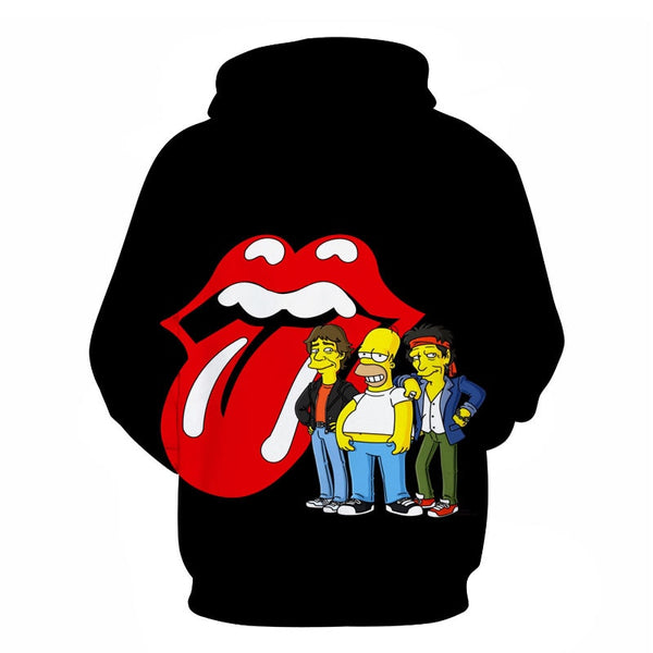 The Simpsons hoodies men women sweatshirts printed 3d hooded pullover hooded casual streetwear | Vimost Shop.
