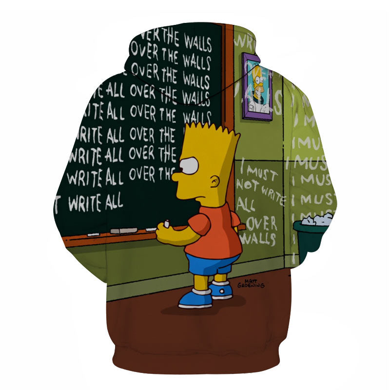 The Simpsons hoodies men women sweatshirts printed 3d hooded pullover hooded casual streetwear | Vimost Shop.