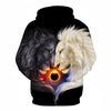 Novelty Flame Lion Hoodie Men's Animal Men's Clothing Flame Hoodie Sweatshirt Sweatshirt 3D Hoodie Sportswear Unisex clothing | Vimost Shop.