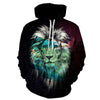 Novelty Flame Lion Hoodie Men's Animal Men's Clothing Flame Hoodie Sweatshirt Sweatshirt 3D Hoodie Sportswear Unisex clothing | Vimost Shop.
