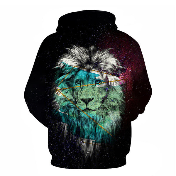 Novelty Flame Lion Hoodie Men's Animal Men's Clothing Flame Hoodie Sweatshirt Sweatshirt 3D Hoodie Sportswear Unisex clothing | Vimost Shop.