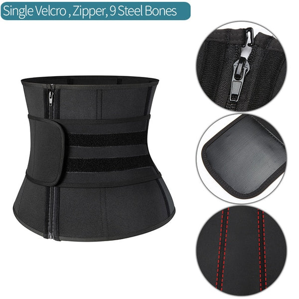 Men Waist Trainer Abdomen Slimming Body Shaper Belly Shapers Weight Loss Shapewear Tummy Slim Modeling Belt Girdle Sweat Trimmer | Vimost Shop.