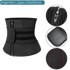 Men Waist Trainer Abdomen Slimming Body Shaper Belly Shapers Weight Loss Shapewear Tummy Slim Modeling Belt Girdle Sweat Trimmer