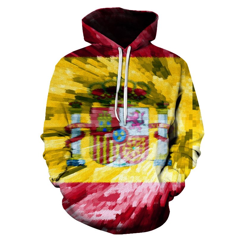 3D Hoodies National flag Canada Hoodies Sweatshirts Fashion Men Women Hoodies Germany/Brazil National flag 3D Hoodie | Vimost Shop.
