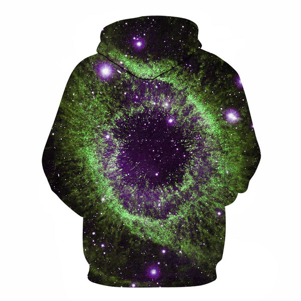 Galaxy Space 3D Printed Forest Cool Fashion Autumn Sweatshirt Thin Hooded Women Hoodie | Vimost Shop.