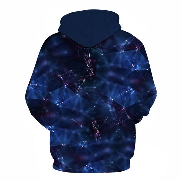 Galaxy Space 3D Printed Forest Cool Fashion Autumn Sweatshirt Thin Hooded Women Hoodie | Vimost Shop.